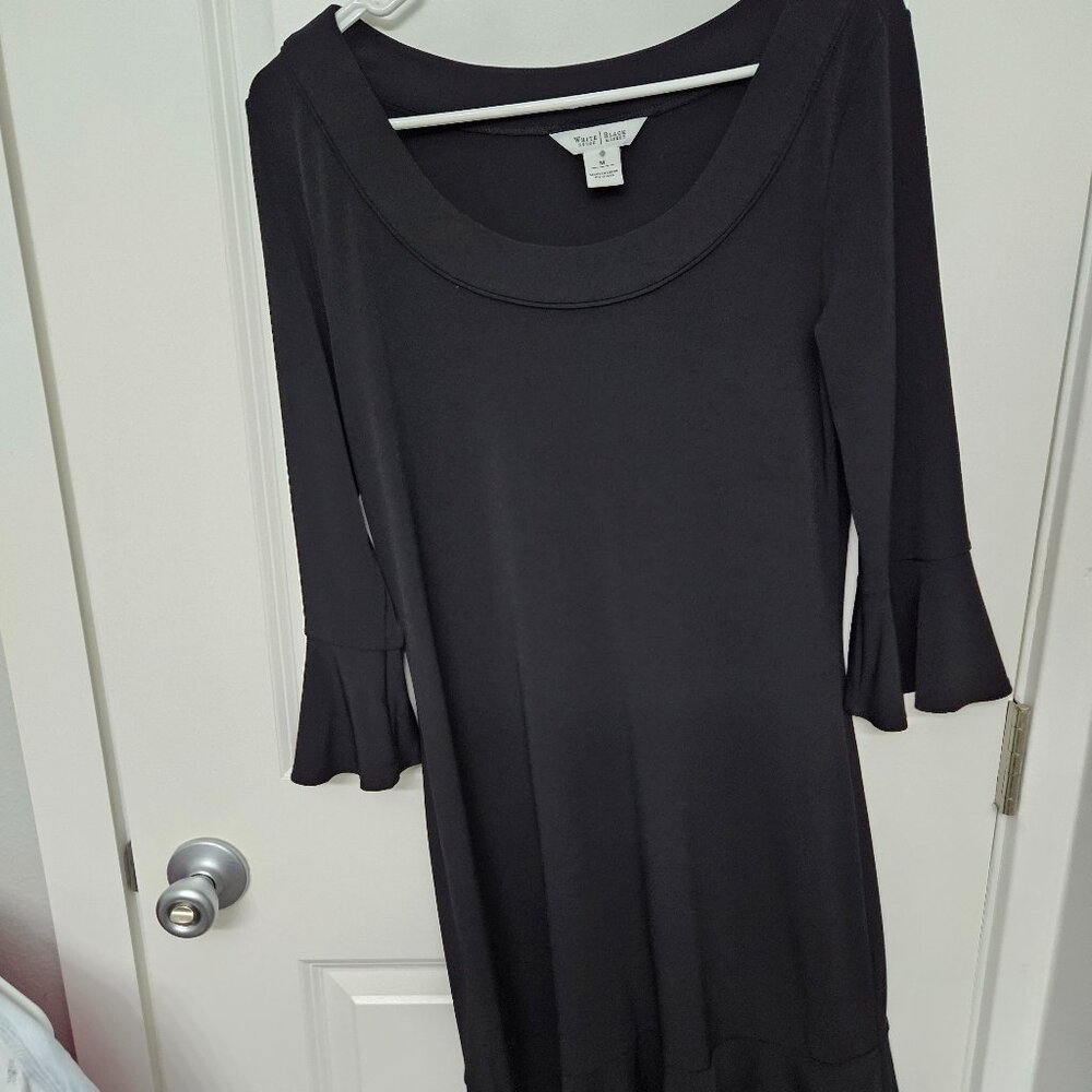 White house black barn black dress
